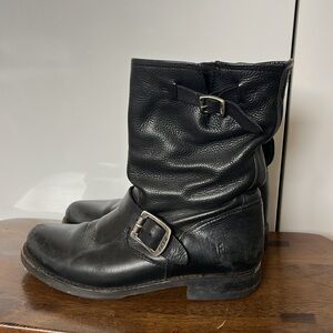 Women’s Frye moto boots